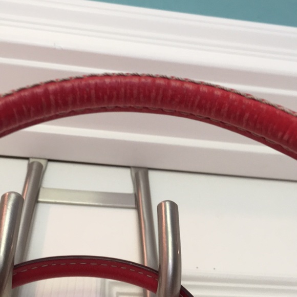 Kate Spade cherry red purse with dust cover - Picture 11 of 15